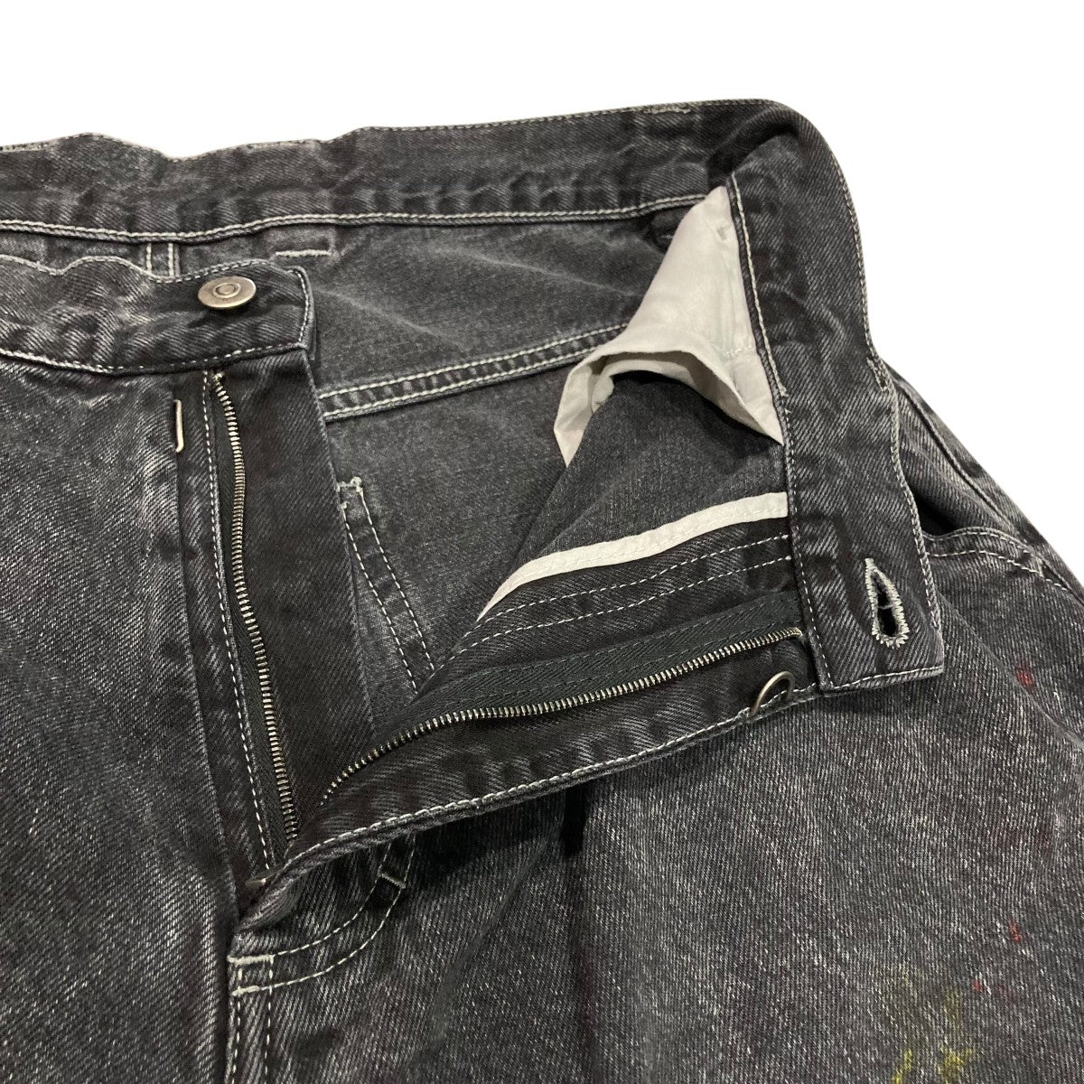 Maison Margiela(メゾンマルジェラ) ペイントデニムパンツS51LA0162