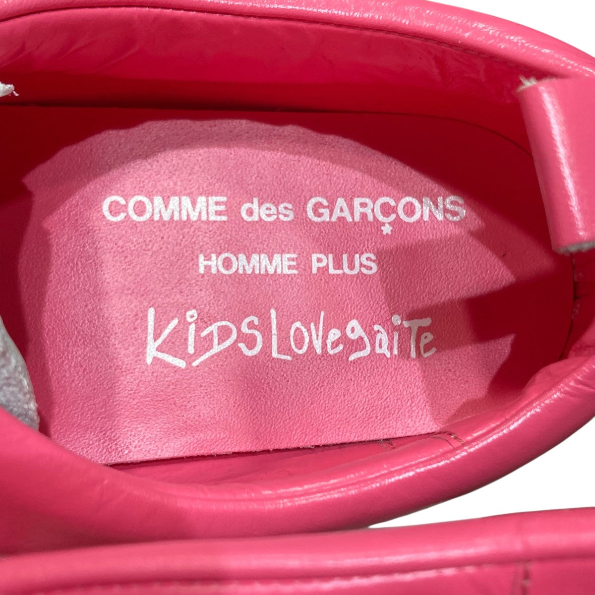 COMME des GARCONS HOMME PLUS×KIDS LOVE GAITE レザーシューズ