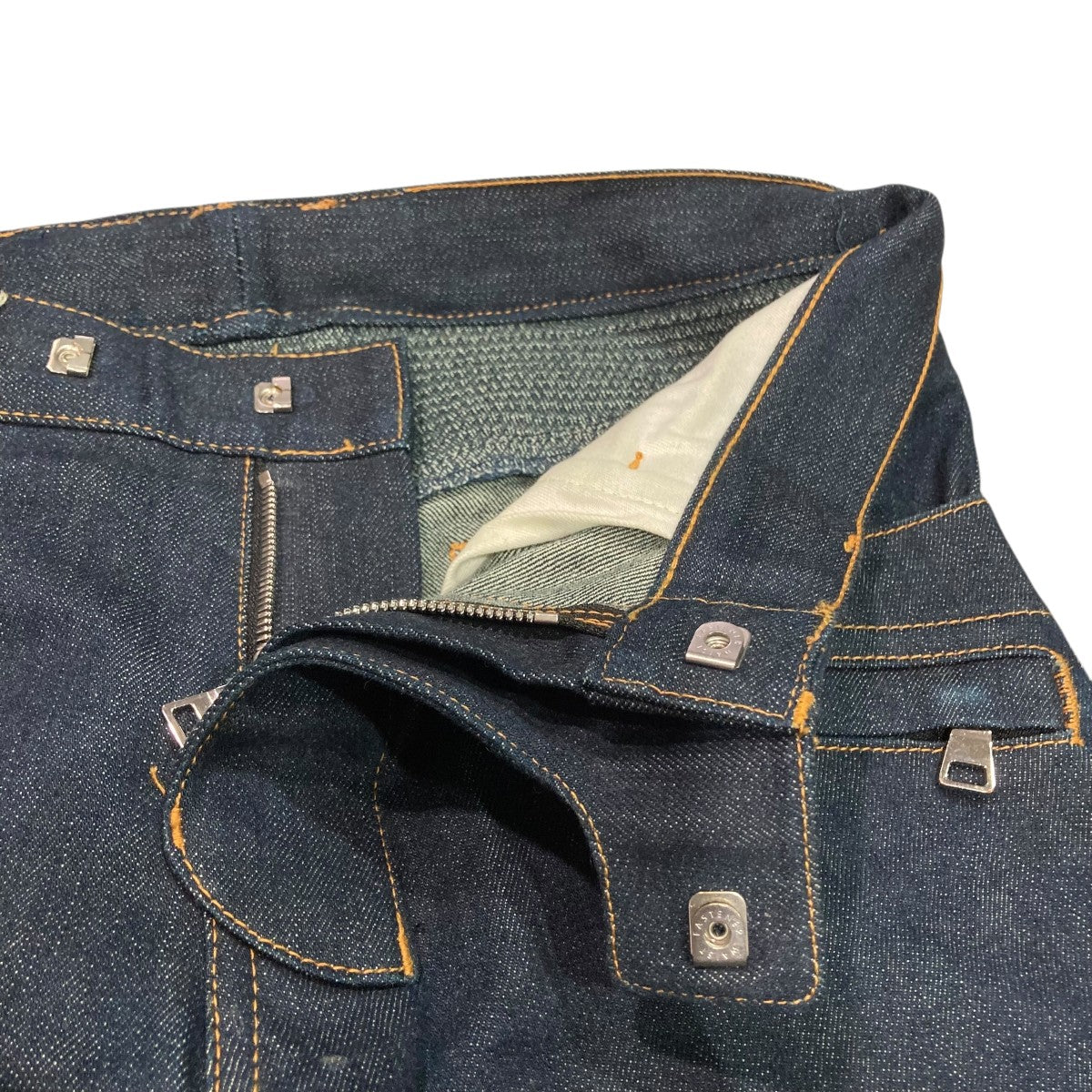 BALMAIN(バルマン) バイカーデニムパンツW4HT551C710 W4HT551C710