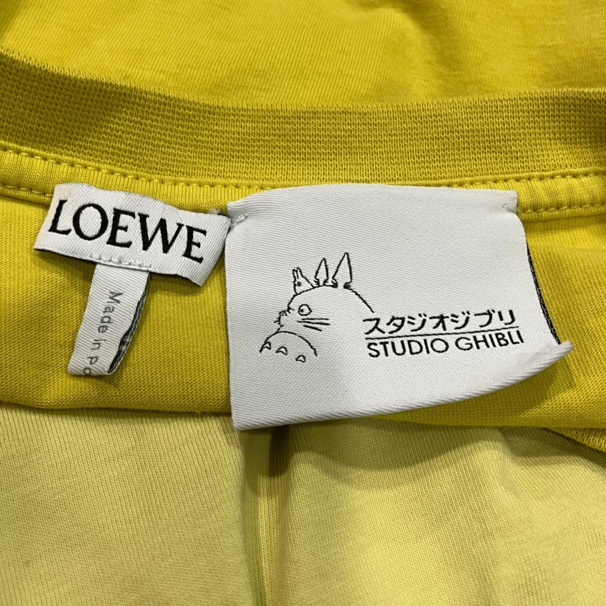 LOEWE×STUDIO GHIBLI 千と千尋の神隠しオオトリ様クルーネックTシャツS928Y22J03 古着・中古-4枚目のアイテム画像