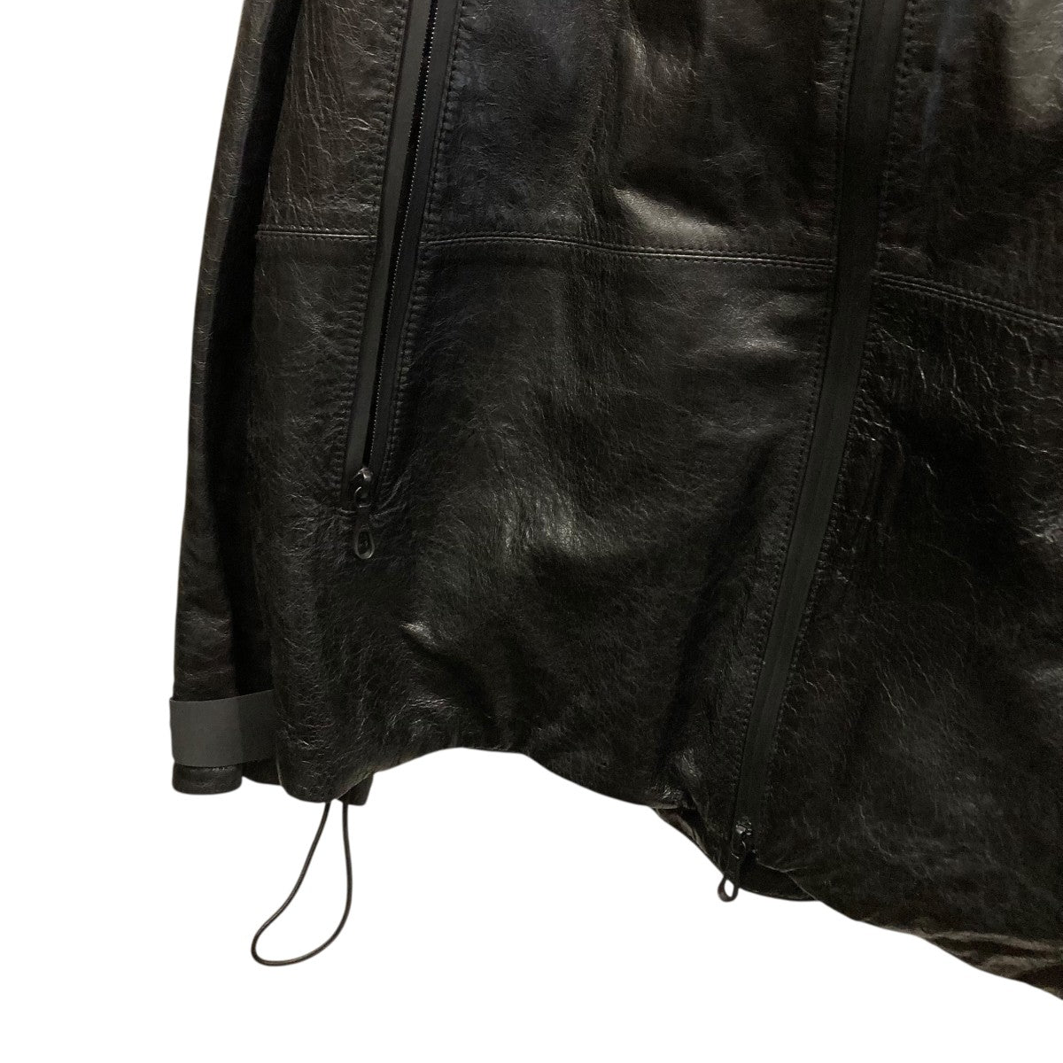 ONE GRAVITY レザージャケット ライダース 黒 ブラック onegravity / レザー トラックジャケット｜ESTNATION ONLINE