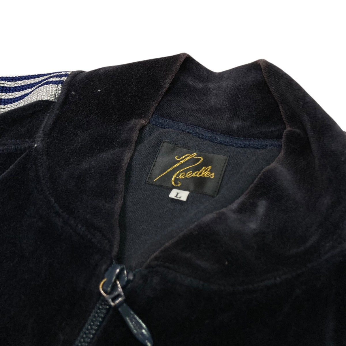 Needles(ニードルズ) ベロアトラックジャケットDI178 Rib Collar Track