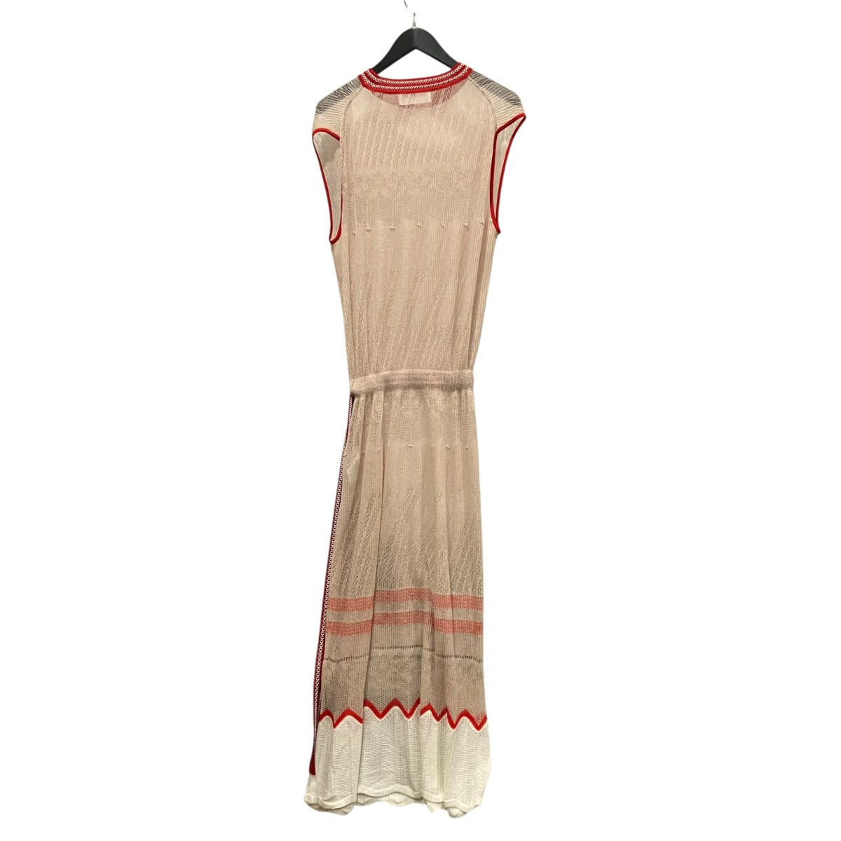 mame kurogouchi Candy Pleats Knit DressノースリーブニットワンピースMM18SS-KN037 古着・中古-2枚目のアイテム画像