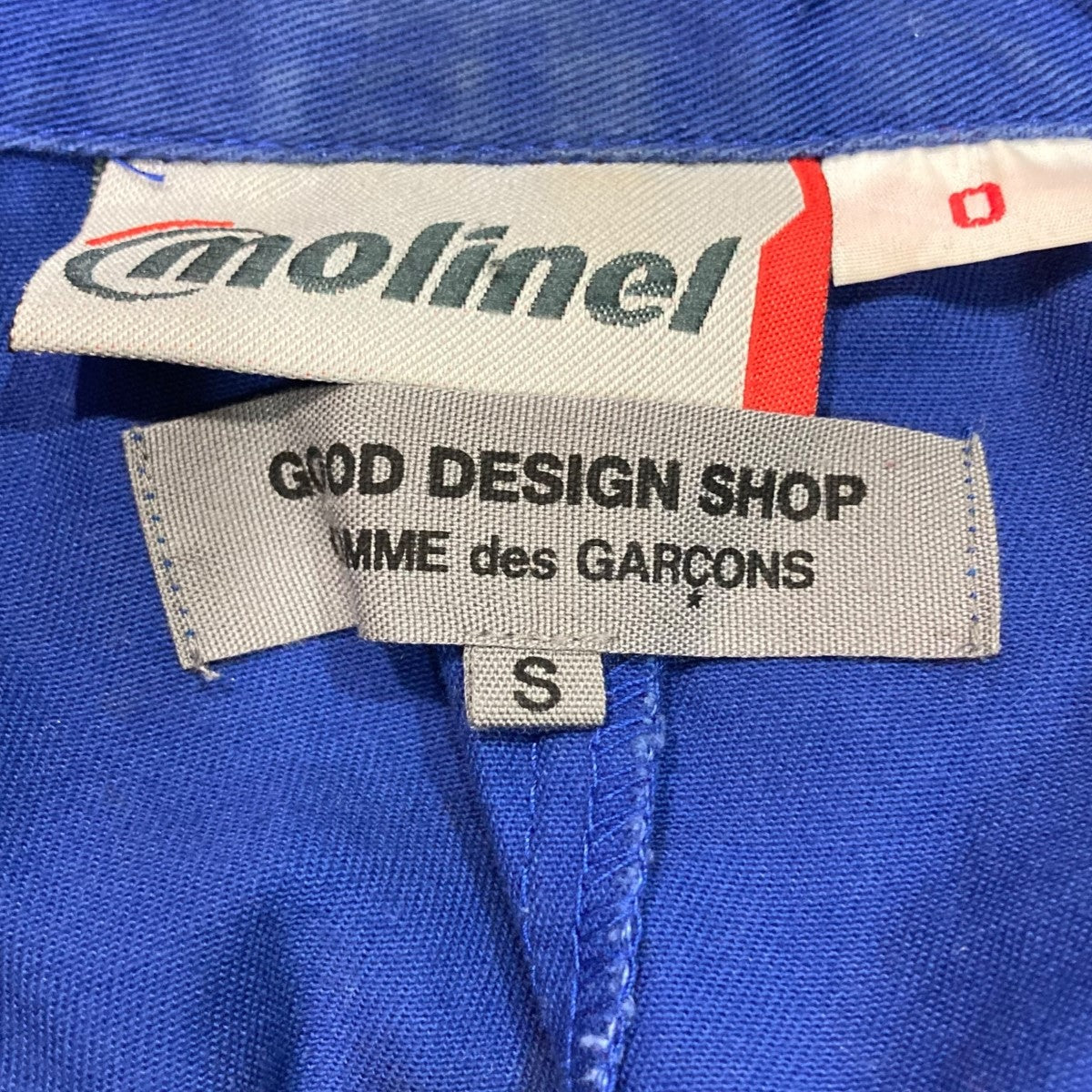 GOOD DESIGN SHOP COMME des GARCONS×molinel ショップコート ブルー