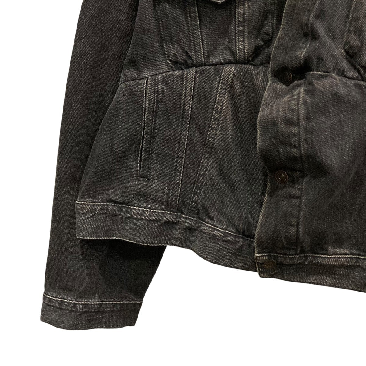 BALENCIAGA ARCHETYPE デニムジャケット 36 BALENCIAGA(バレンシアガ) ARCHETYPE SWING DENIM JACKETデニム