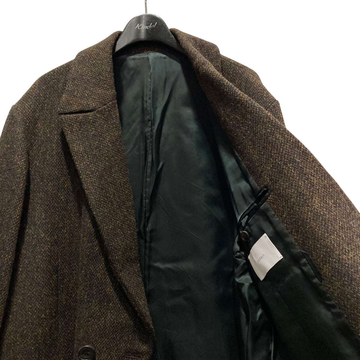 ssstein(シュタイン) ツイードダブルジャケットST.939 ST.939 ダーク