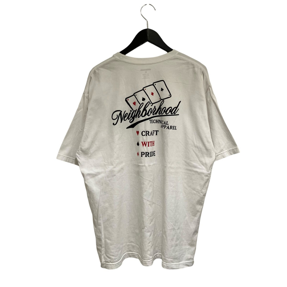 NEIGHBORHOOD バックプリントTシャツNH.TEE SS-8 古着・中古-2枚目のアイテム画像