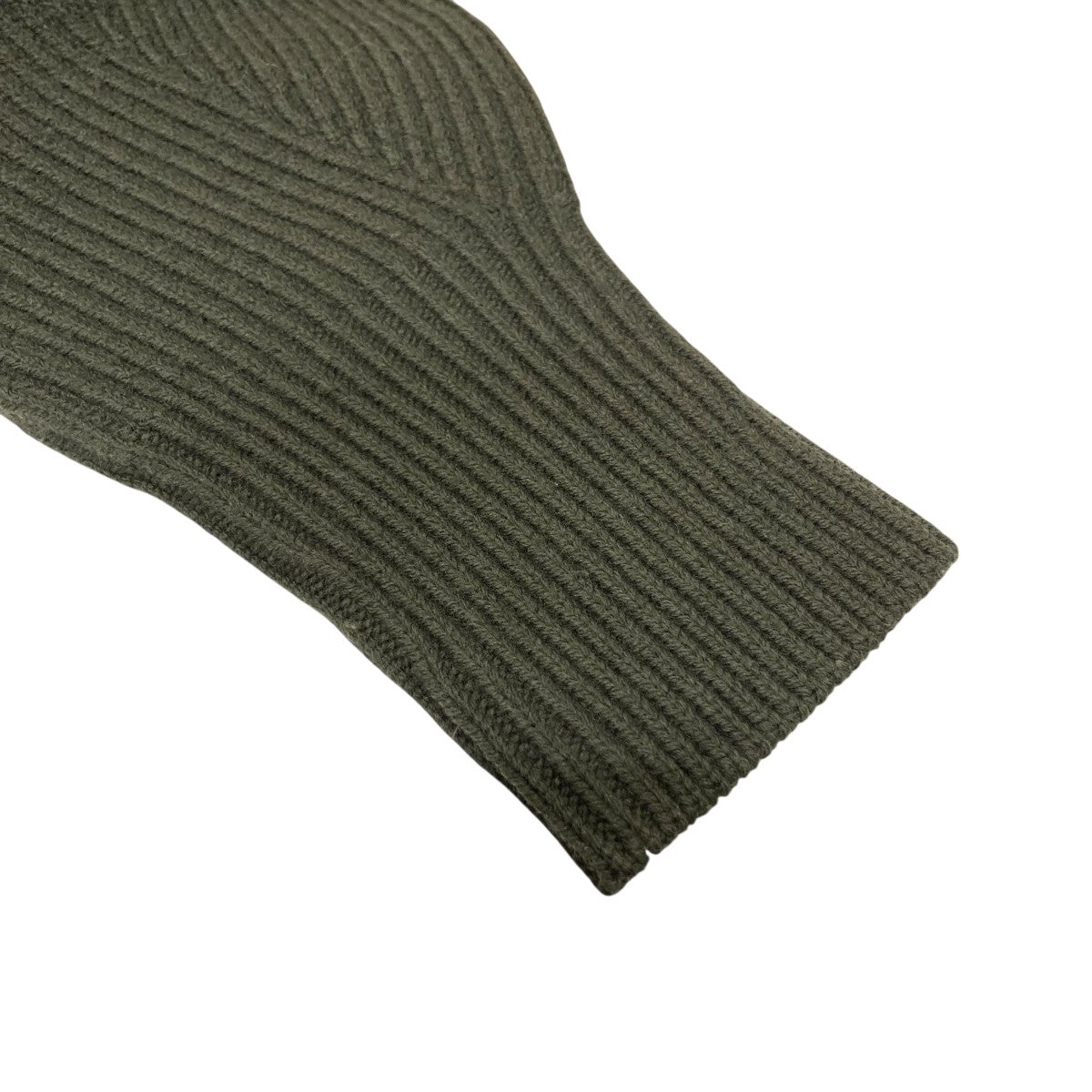 H BEAUTY&YOUTH フレンチメリノ 畦ハーフジップ ニット H BEAUTY＆YOUTH(エイチビューティアンドユース) フレンチメリノハーフ