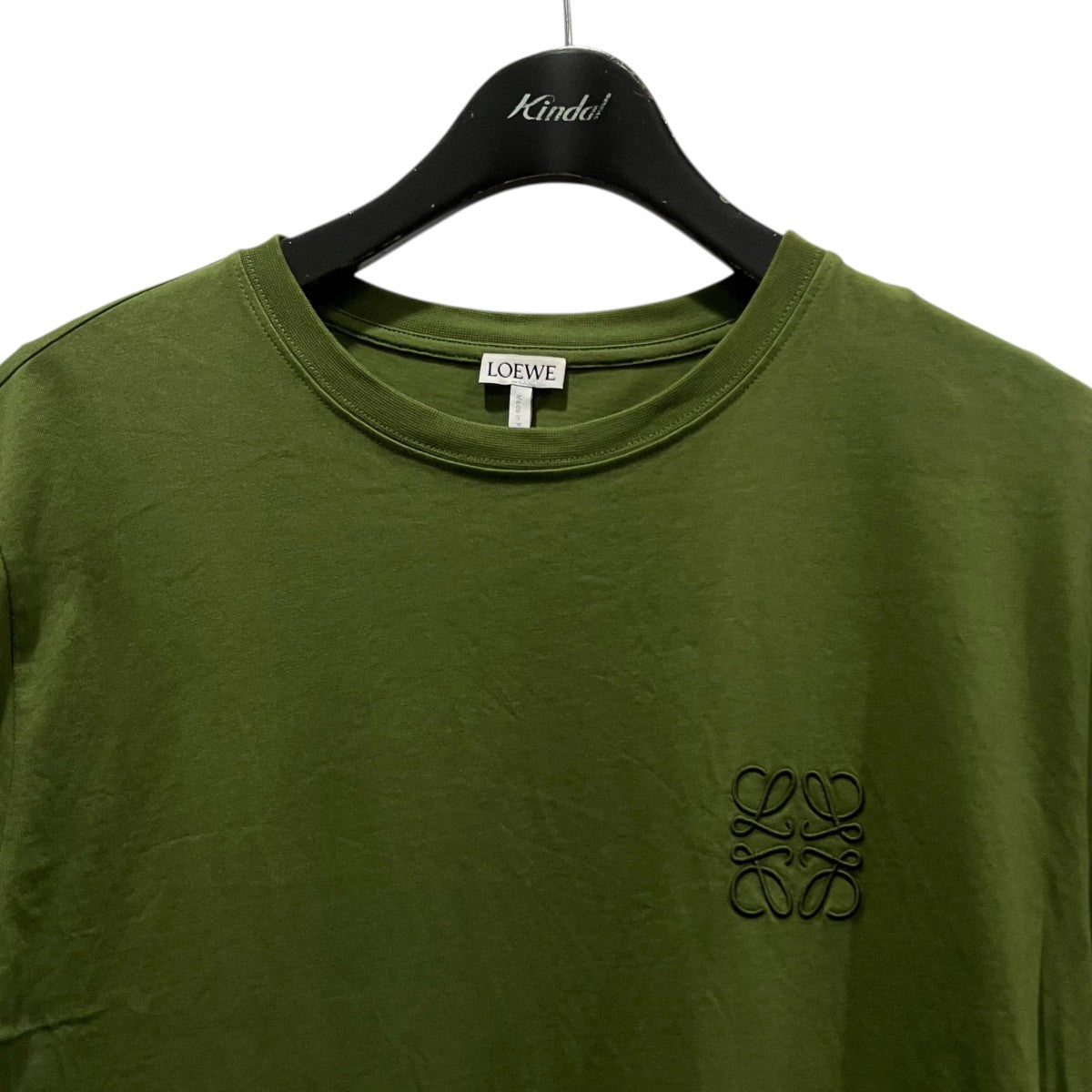 LOEWE アナグラム刺繍TシャツH6109230CR 古着・中古-3枚目のアイテム画像