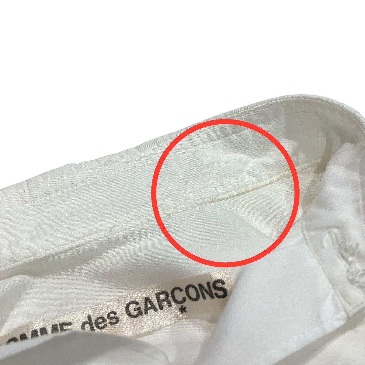 COMME des GARCONS バルーンスリーブブラウスGB-110020 古着・中古-6枚目のアイテム画像