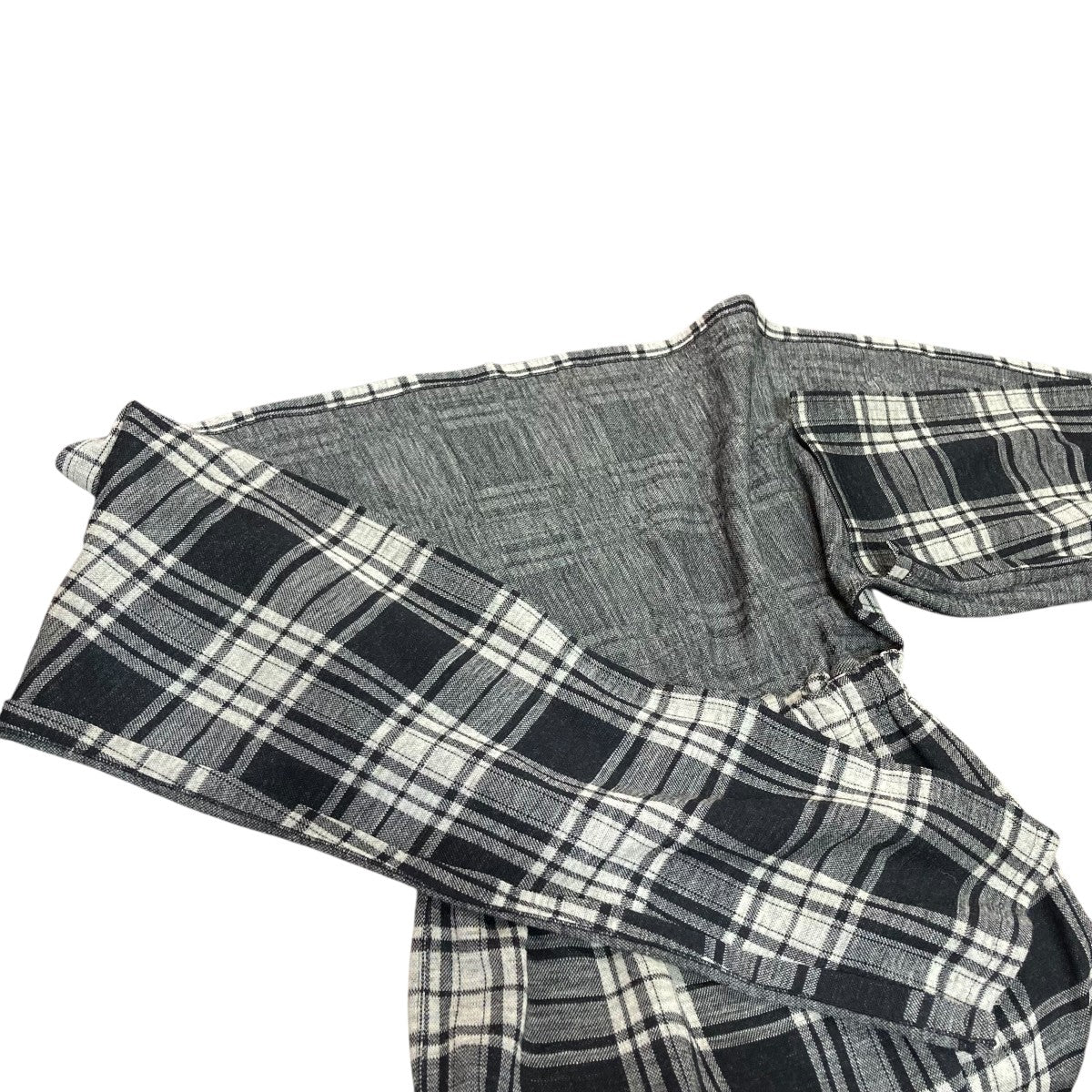 【美品】トリコ コムデギャルソン 98AW チェック ウール 巻きスカート 美品】トリコ コムデギャルソン 98AW チェック ウール 巻き