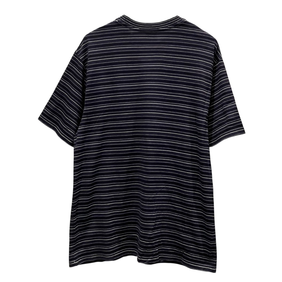 yonetomi GARMENT DYED RANDOM BORDER T-SHIRTボーダーTシャツ95-254-002 古着・中古-2枚目のアイテム画像