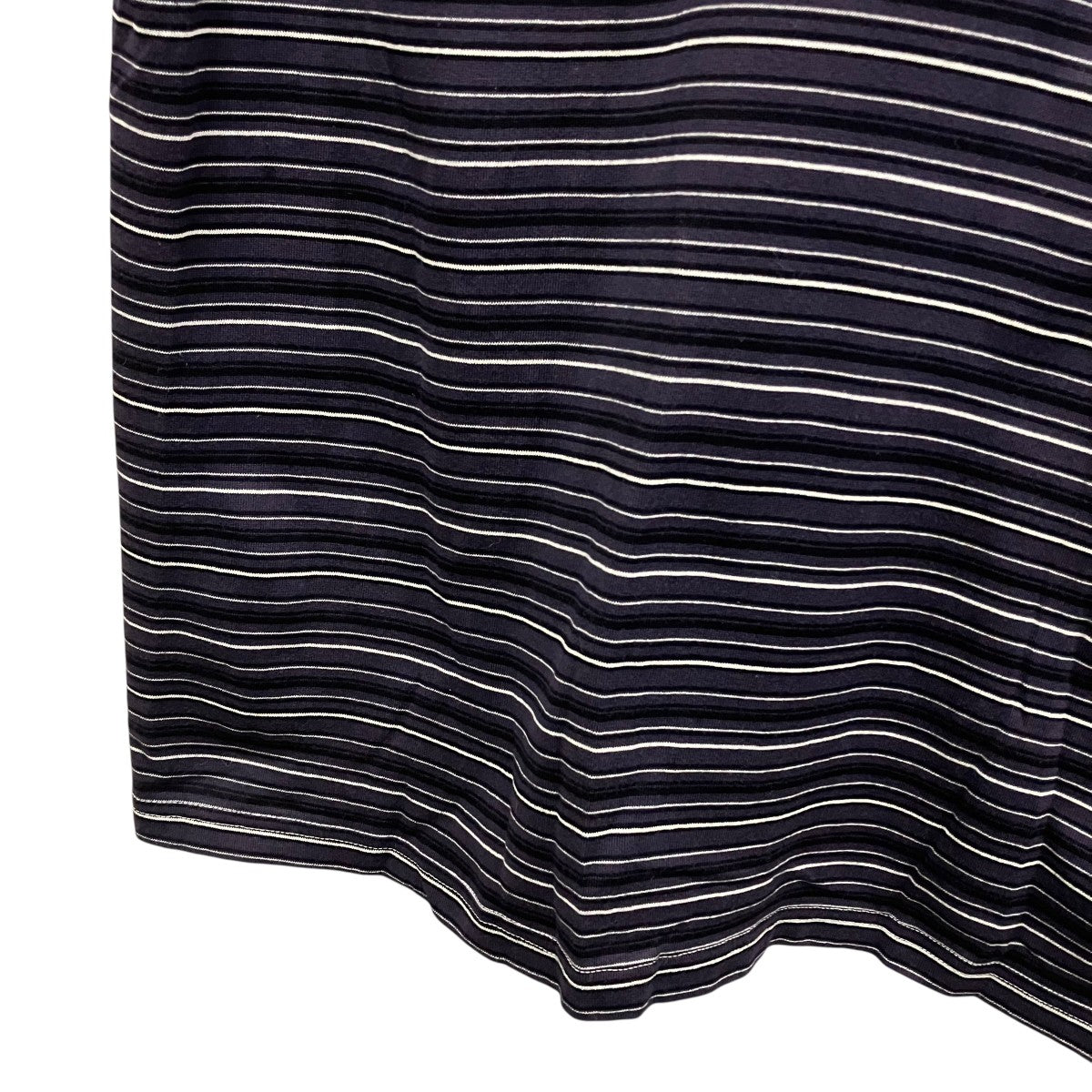 yonetomi GARMENT DYED RANDOM BORDER T-SHIRTボーダーTシャツ95-254-002 古着・中古-4枚目のアイテム画像