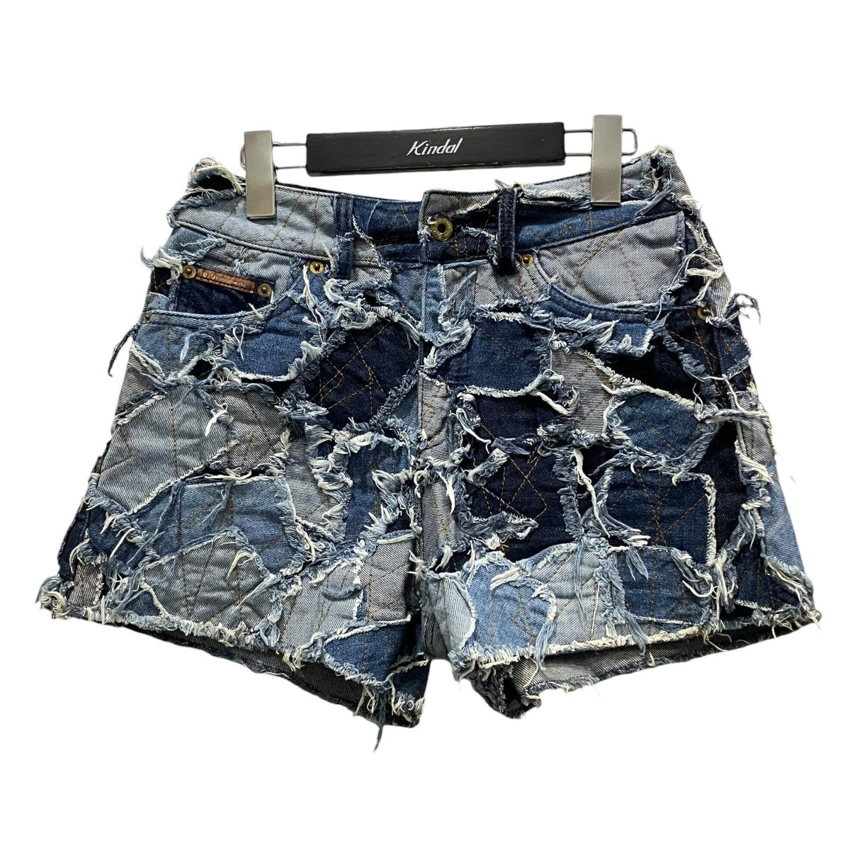 D＆G パッチワークデニムショーツS50197 古着・中古-1枚目のアイテム画像