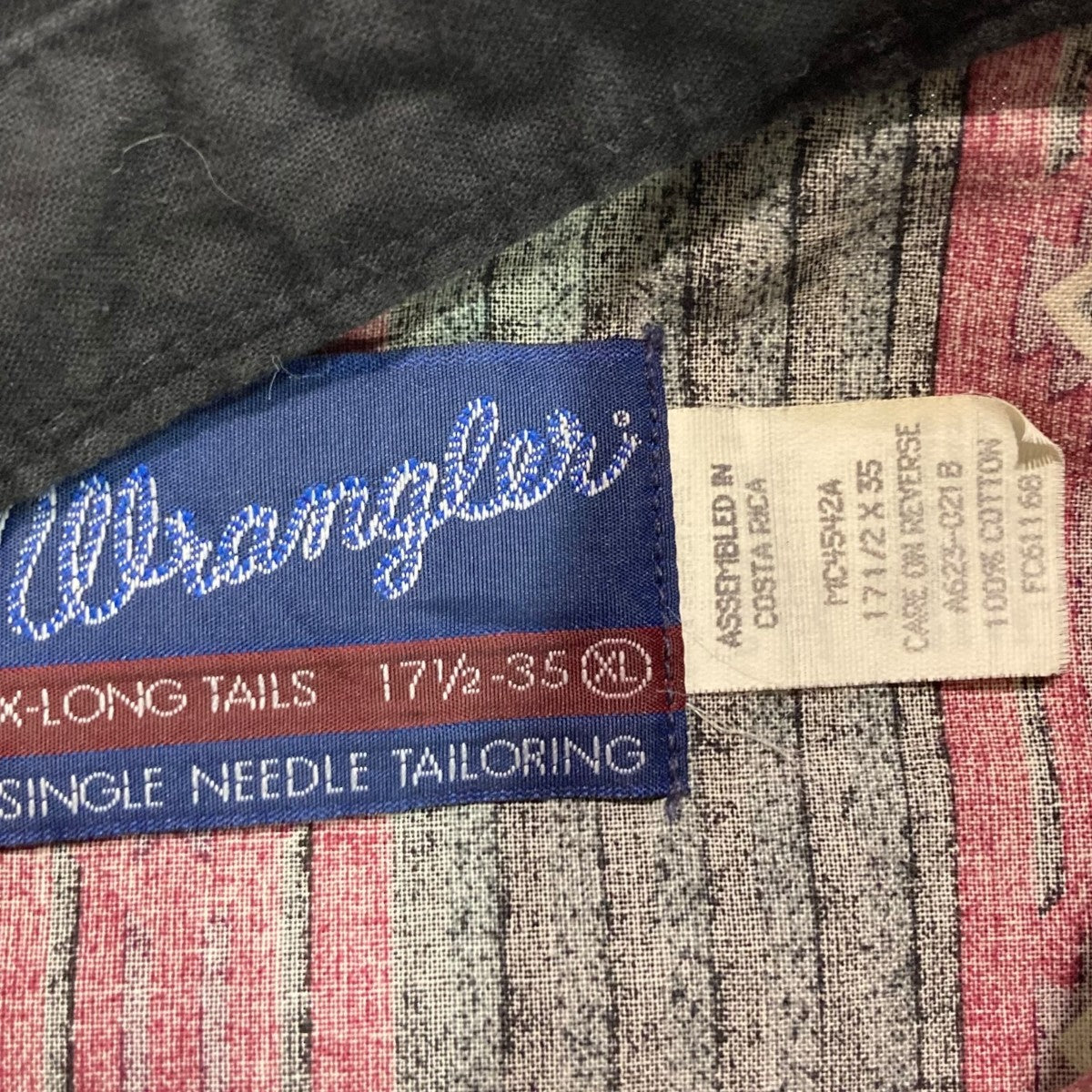 Wrangler ウエスタンシャツ 古着・中古-5枚目のアイテム画像