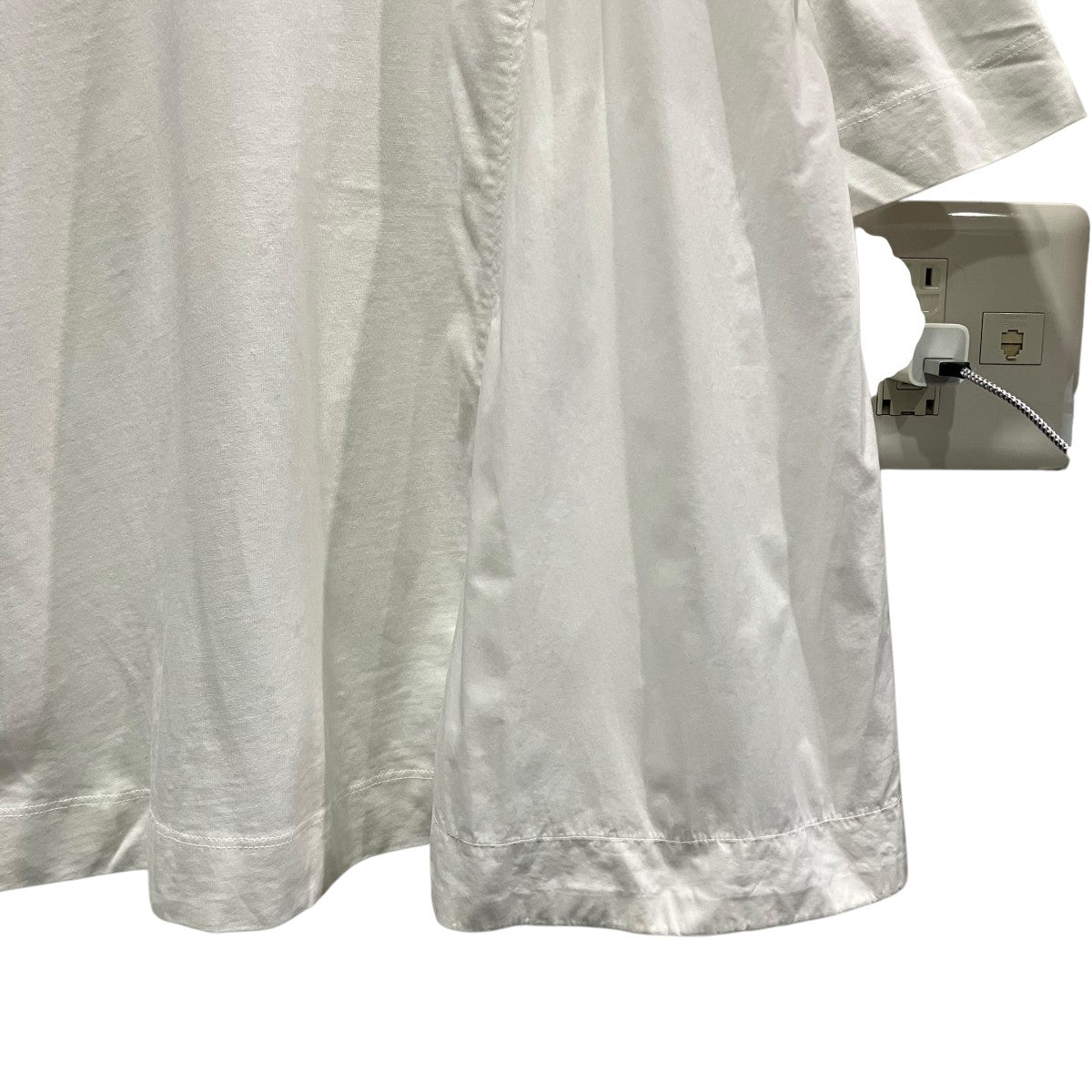 MARNI リブTシャツS16THMAT25ELQTCQ81 古着・中古-4枚目のアイテム画像