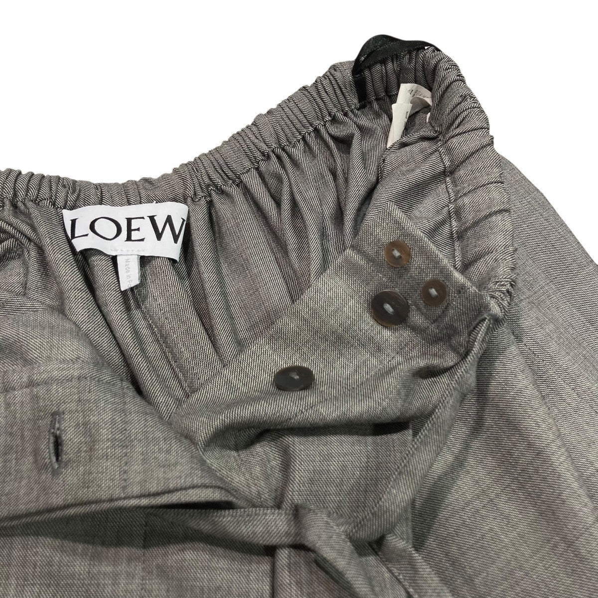 ロエベ　キュロット　　36サイズ LOEWE(ロエベ) キュロットパンツ グレー サイズ S｜【公式