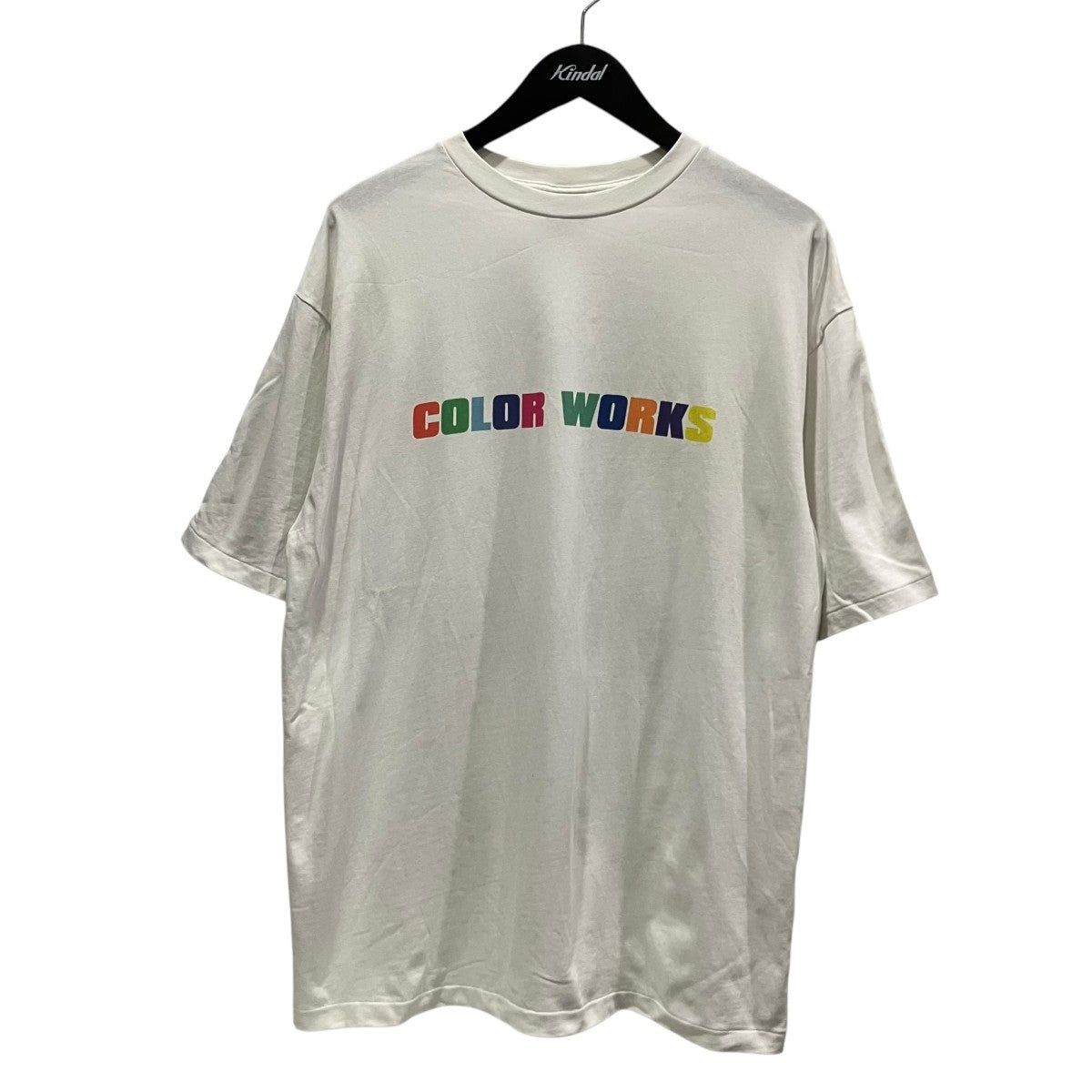 417 by EDIFICE 25AWCOLOR WORKS TシャツバックプリントTシャツ25071312100430 古着・中古-1枚目のアイテム画像