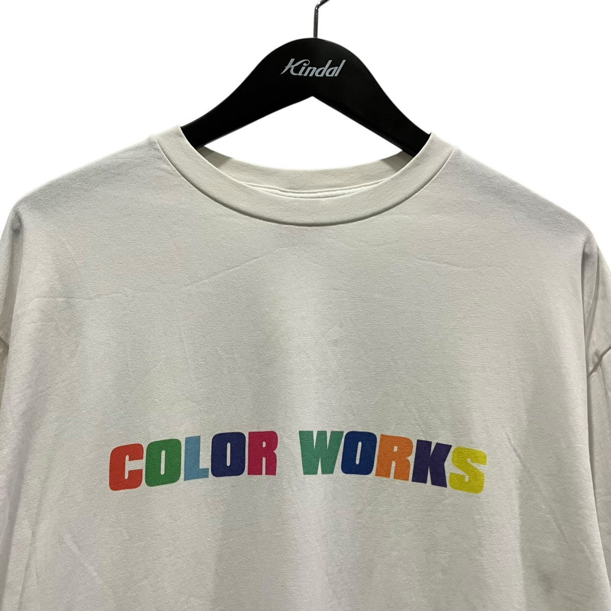 417 by EDIFICE 25AWCOLOR WORKS TシャツバックプリントTシャツ25071312100430 古着・中古-3枚目のアイテム画像