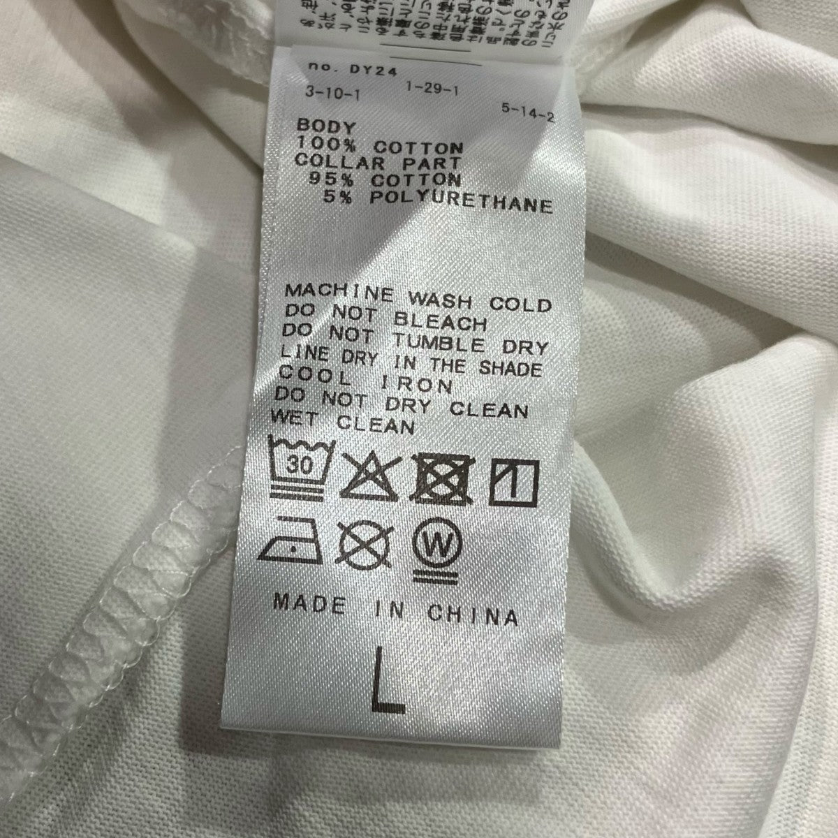 417 by EDIFICE 25AWCOLOR WORKS TシャツバックプリントTシャツ25071312100430 古着・中古-4枚目のアイテム画像