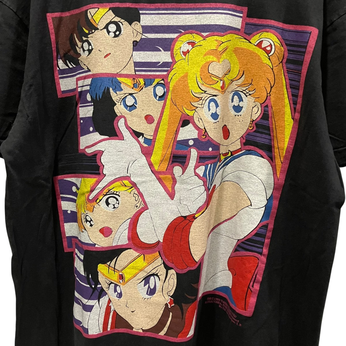 VINTAGE セーラームーンTシャツ 古着・中古-4枚目のアイテム画像