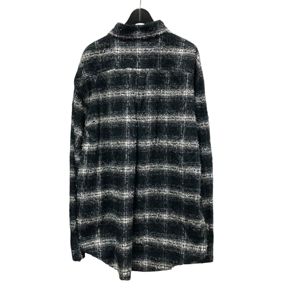 MASU 25aw チェックシャツ MASU(エムエーエスユー) 25AWSHAGGY PLAID SHIRTシャギーチェック