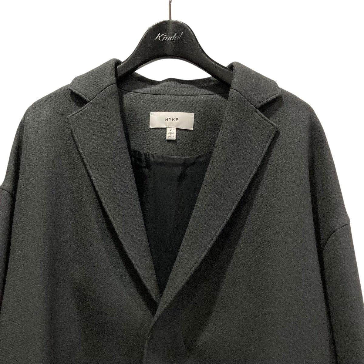 ハイクHYKE ウールショップコート グレージュ HYKE | st company takasaki