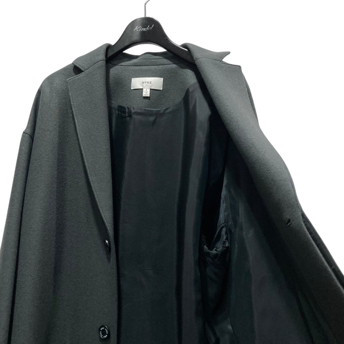 HYKE(ハイク) WOOL SHOP COATウールショップコート212-17320 212-17320