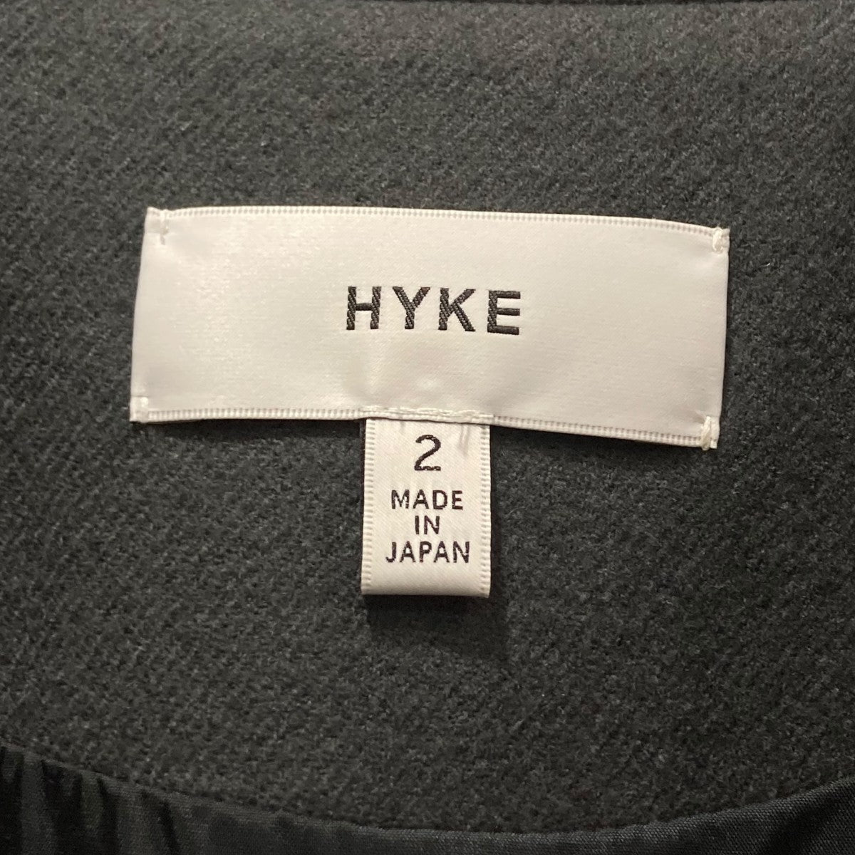 HYKE(ハイク) WOOL SHOP COATウールショップコート212-17320 212-17320