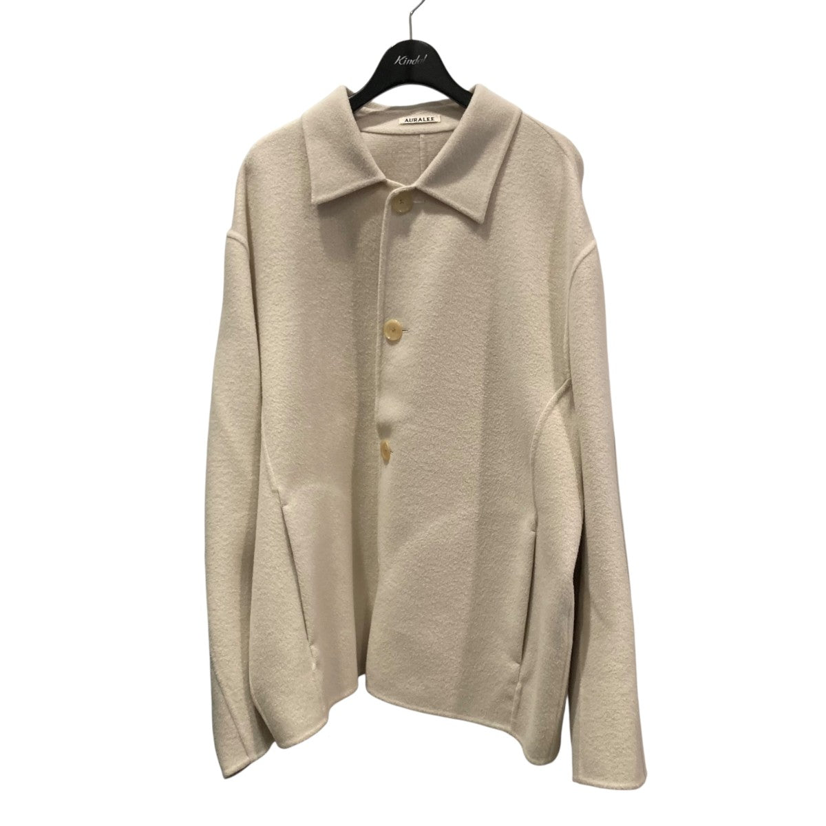 オーラリー　VELOURBRUSHEDWOOL MELTONBLOUSON AURALEE(オーラリー) VELOUR BRUSHED WOOL MELTON HAND SEWN BLOUSON