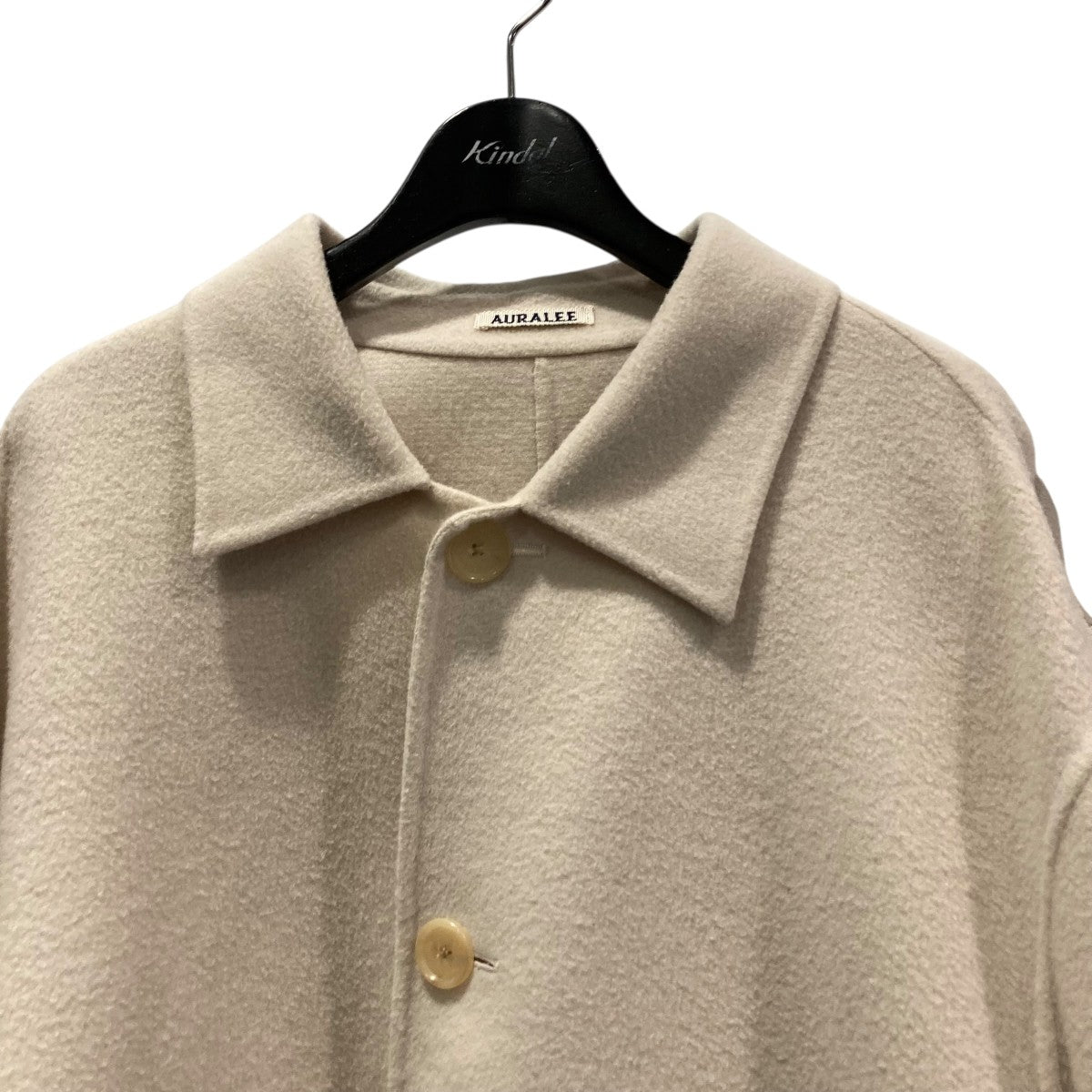 AURALEE(オーラリー) VELOUR BRUSHED WOOL MELTON HAND SEWN BLOUSON