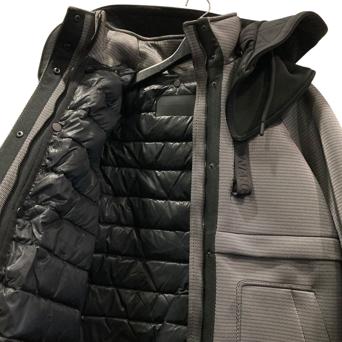 ALEXANDER WANG  スキューバダウンコート　S ALEXANDER WANG×H＆M スキューバダウンコート グレー サイズ 34
