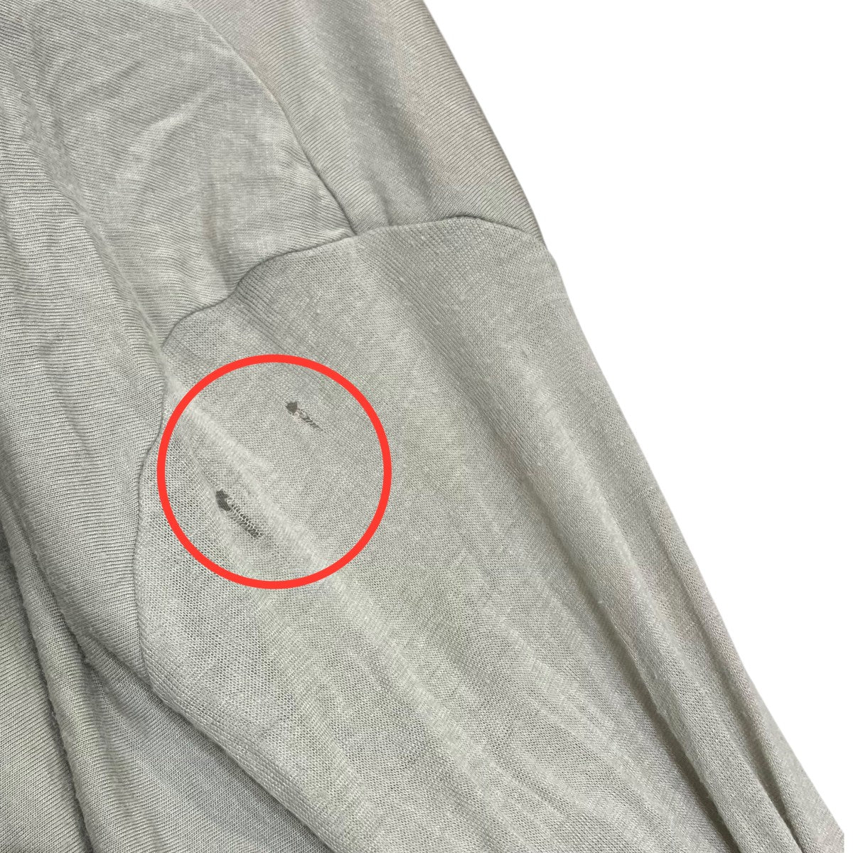 RICK OWENS LILIES(リック・オウエンス・リリーズ) 変形カットソー