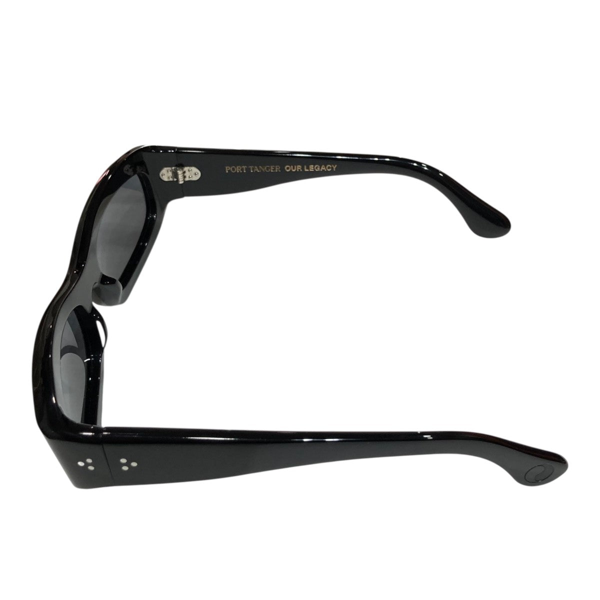 OUR LEGACY×port tanger サングラス ブラック サイズ 54□21-140