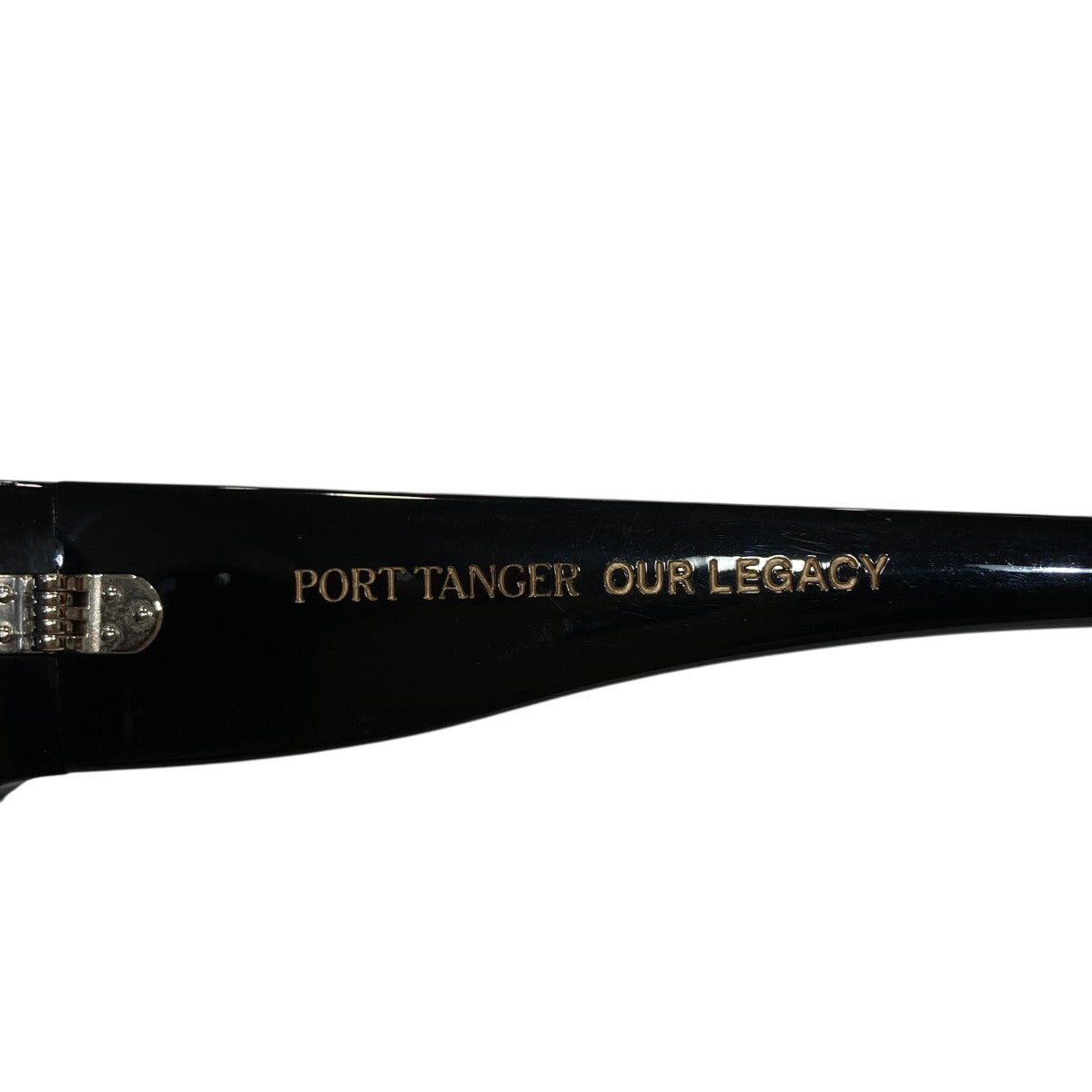 OUR LEGACY×port tanger サングラス ブラック サイズ 54□21-140