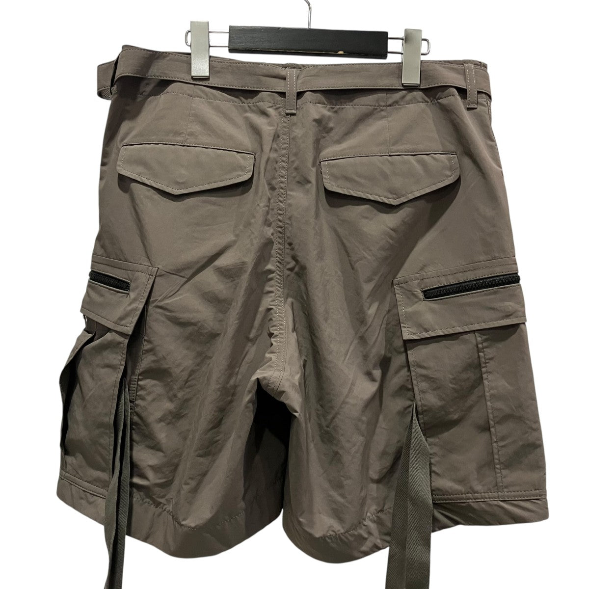 sacai 24SSMatte Taffeta Shortsカーゴショーツ24-03361M 古着・中古-2枚目のアイテム画像