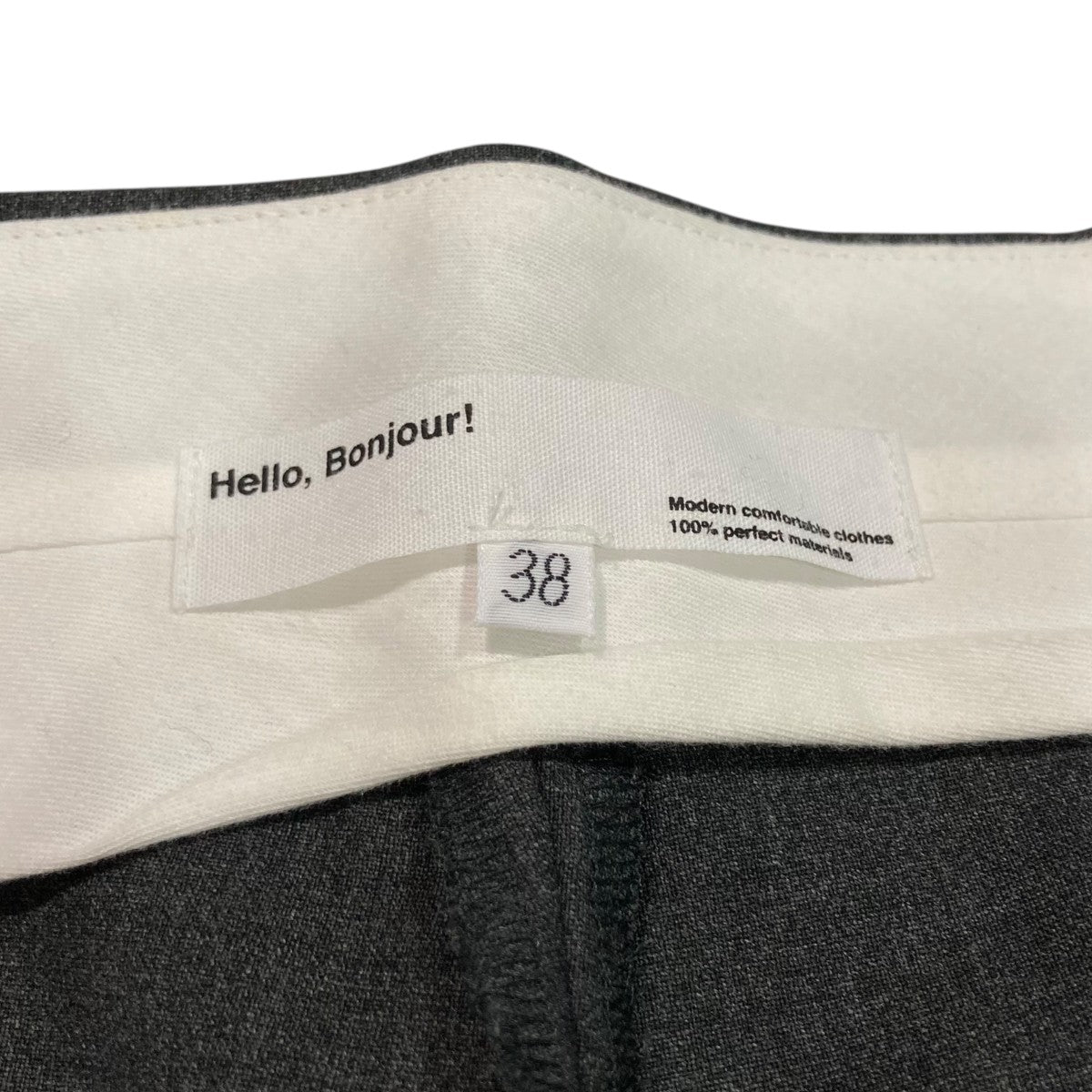 L'Appartement(アパルトモン) GENTLEMAN PANTSスラックス22-030-560