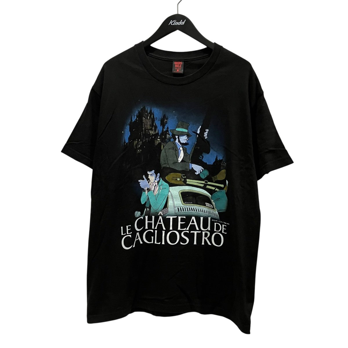GEEKS RULE×ルパン三世 カリオストロの城 SILKSCREEN PRINTING T SHIRT vol．03半袖Tシャツ 古着・中古-1枚目のアイテム画像