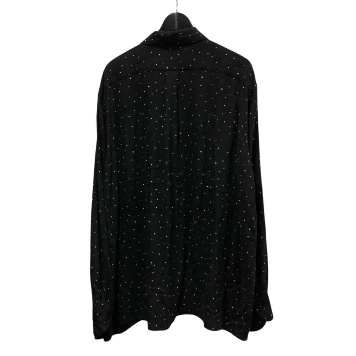 25AWOP COLLLAR SHIRTS DOTSドットオープンカラーレーヨンシャツMT5303-0604B