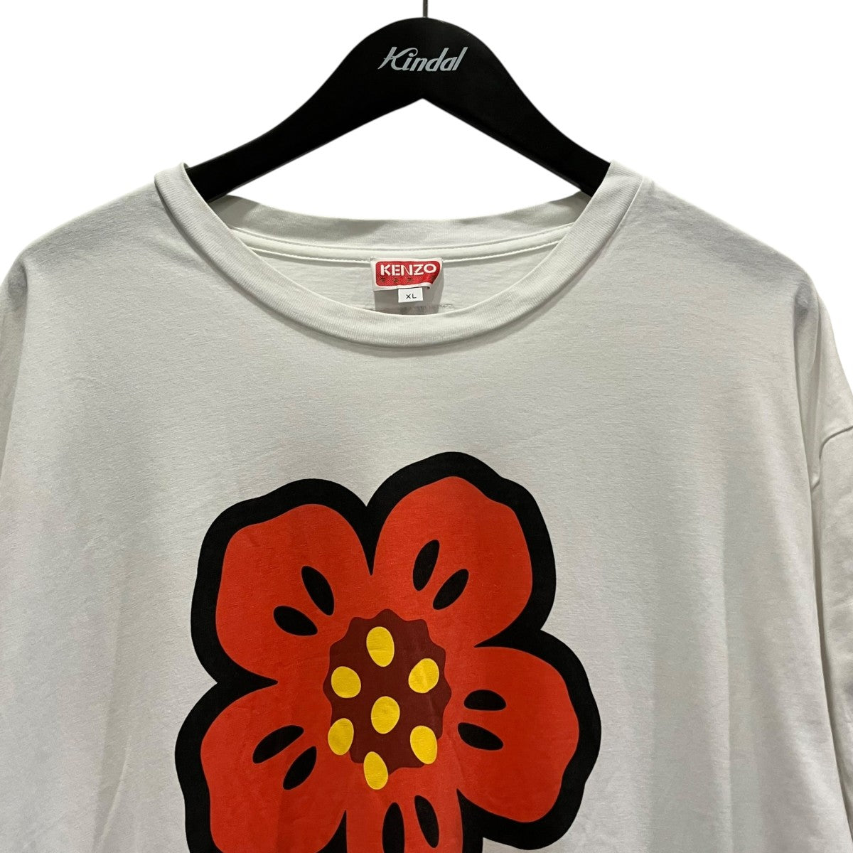 KENZO フラワープリントTシャツFC65TS4074SO 古着・中古-3枚目のアイテム画像