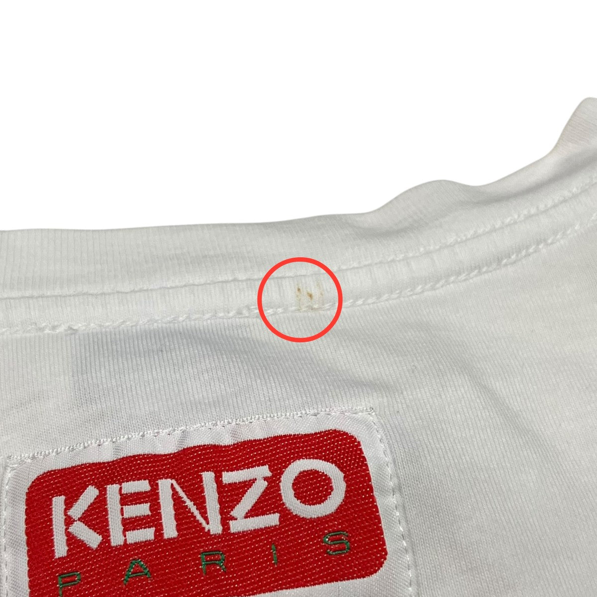 KENZO フラワープリントTシャツFC65TS4074SO 古着・中古-5枚目のアイテム画像