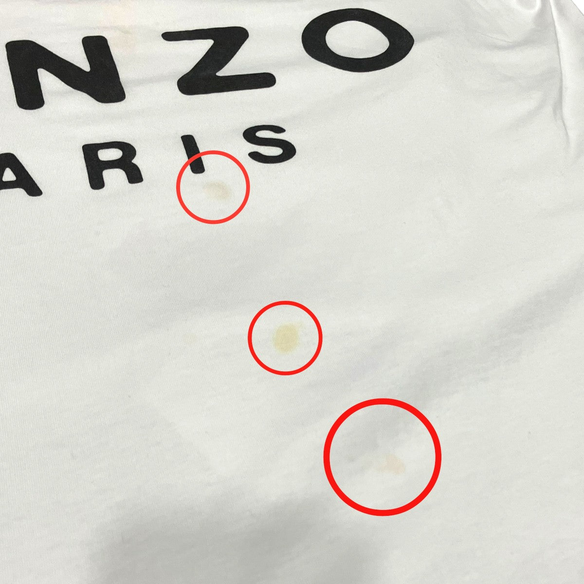 KENZO フラワープリントTシャツFC65TS4074SO 古着・中古-6枚目のアイテム画像
