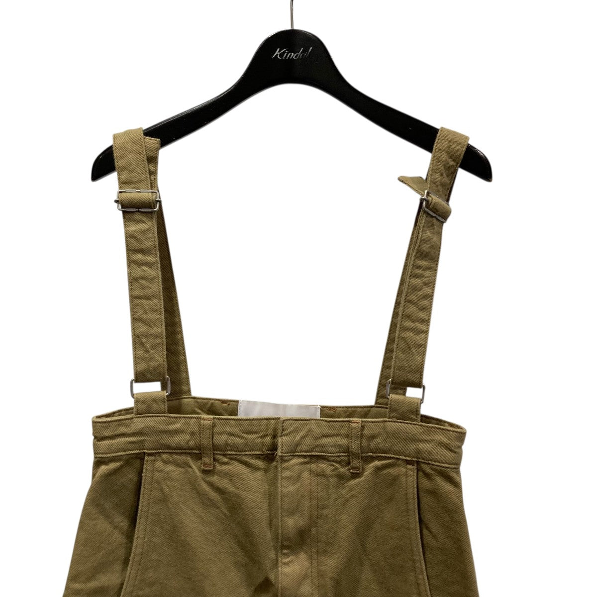 LIVINGTONE / Super high-rise w/suspenders/36/コットン/インディゴ/LT-FINTAN-05 LIVINGTONE(リヴィントーン) Super high-rise w suspenders