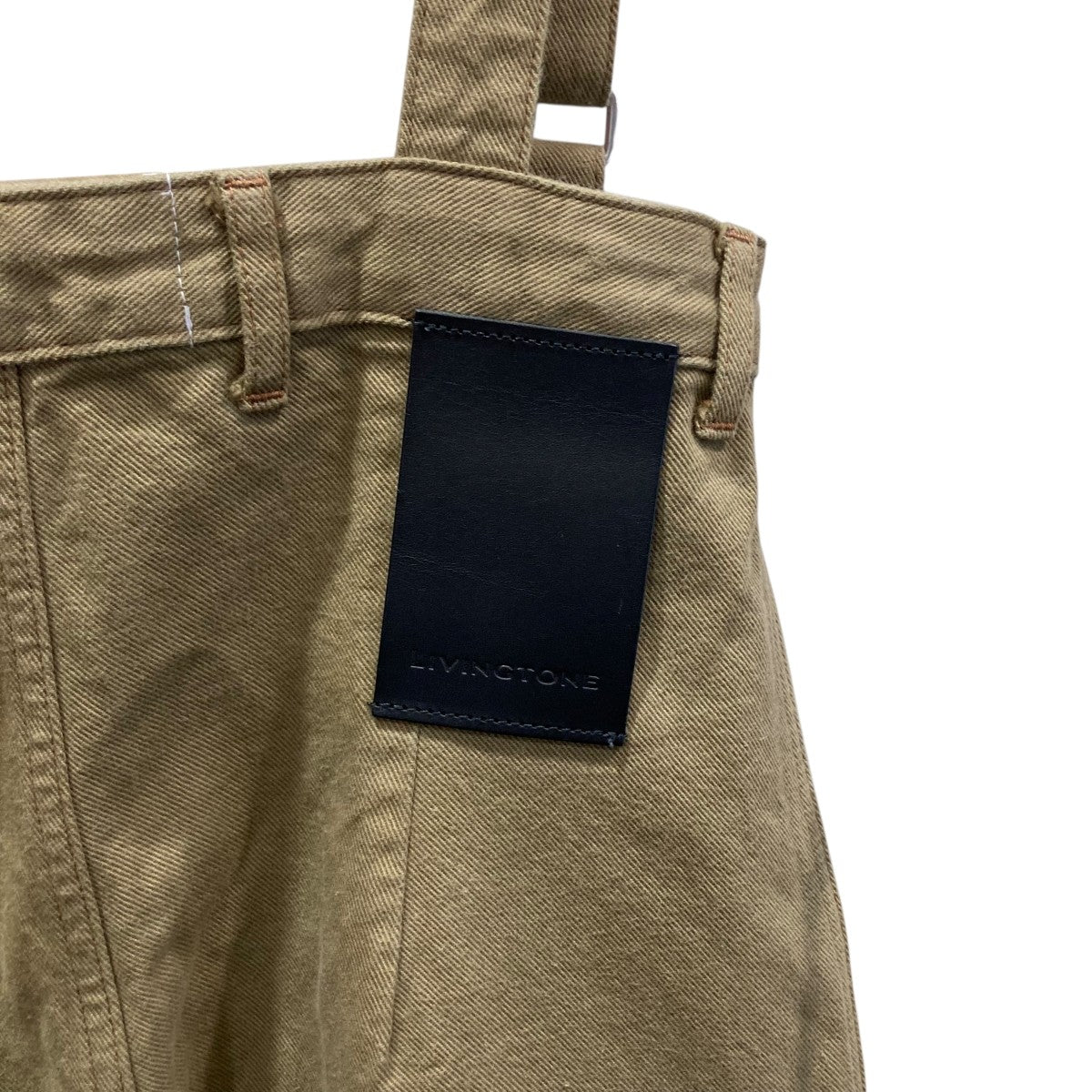 LIVINGTONE Super high-rise w suspendersサスペンダー付きパンツLT-FINTAN-05-RH 古着・中古-5枚目のアイテム画像