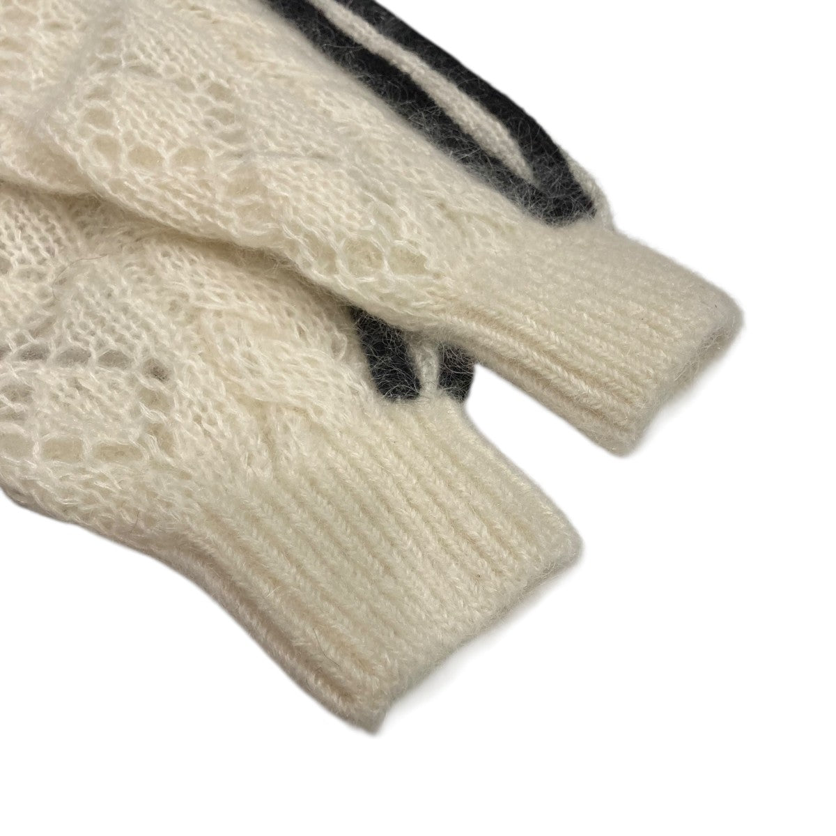 GUCCI×adidas モヘアニットパンツ721504 721504 ホワイト サイズ