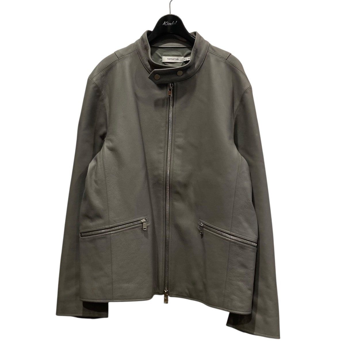 22AWRIDER BLOUSON SINGLE COW LEATHER BY ECCOレザージャケットNN-J4203