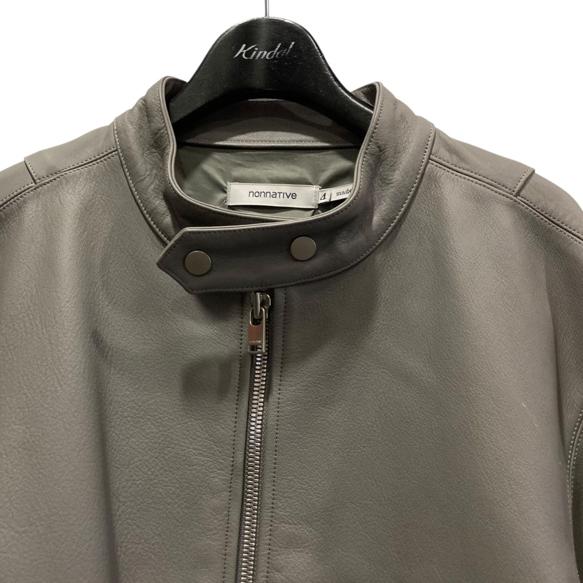 22AWRIDER BLOUSON SINGLE COW LEATHER BY ECCOレザージャケットNN-J4203