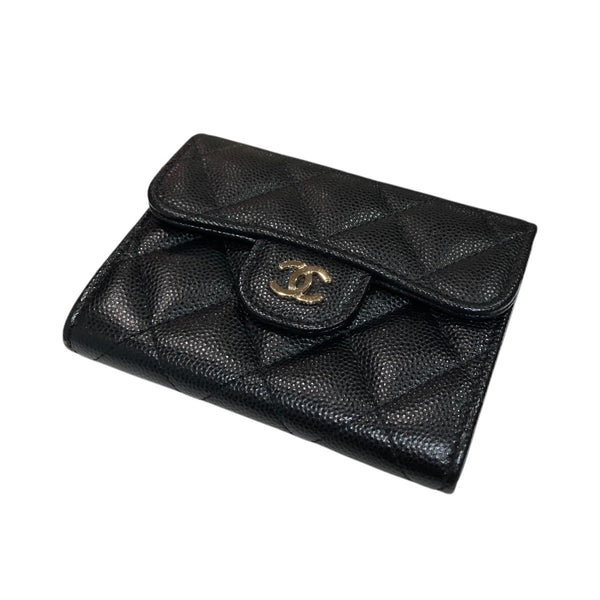 CHANEL(シャネル) キャビアスキンクラシックフラップカードケース