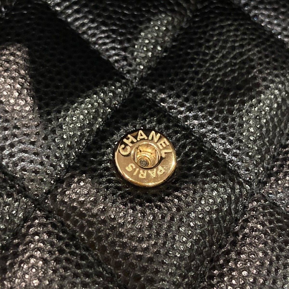 CHANEL(シャネル) キャビアスキンクラシックフラップカードケース