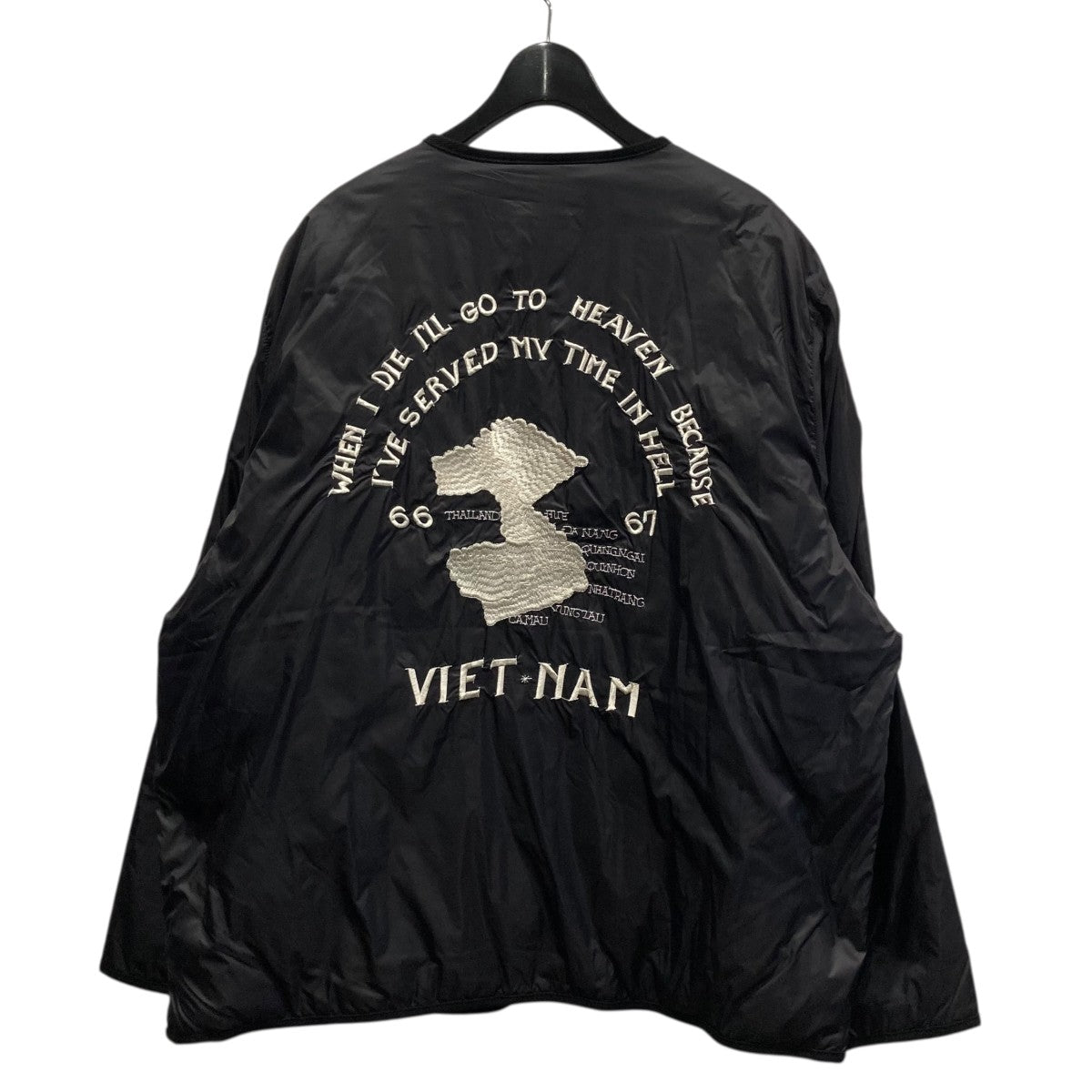 TAION×ビームス ベトジャン リバーシブルインナーダウン TAION×BEAMS LIGHTS ベトジャン リバーシブル インナーダウン ブラック